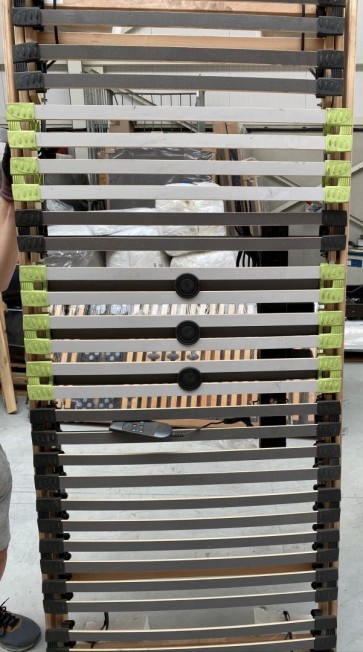 Elektrische lattenbodem DeLuxe-90x205