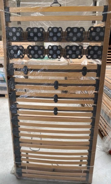 Verstelbare schotel lattenbodem 90x200 (LAATSTE STUKS)