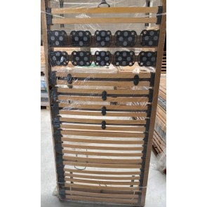 Verstelbare schotel lattenbodem 90x200 (LAATSTE STUKS)